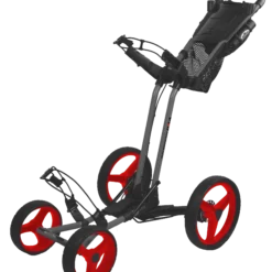 Sun Mountain Pathfinder PX4 Golf Push Carts -CLUBS Sales Store Pathfinder4MagneticGray Red