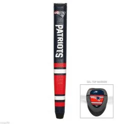 J And M Team Golf NFL Putter Grip With Ball Marker -CLUBS Sales Store Patriots a0851807 c816 4c33 86f3 8805b1a767d8