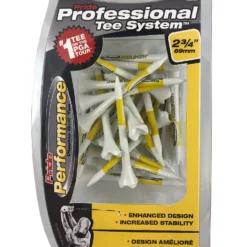 J&M Pride Performance Plastic PTS Golf Tees -CLUBS Sales Store Pride Performance PTS 234 White 30ct 87888