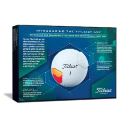 CaddiesShack Titleist AVX Golf Balls - Previous Model -CLUBS Sales Store Pro AVX 2019 Box Back