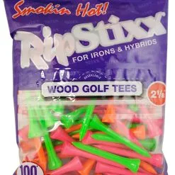 CaddiesShack RIPStixx Golf Tees - 2.125" -CLUBS Sales Store RIPStixx2.125 CitrusMix