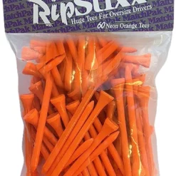 CaddiesShack RIPStixx Golf Tees - 3.25" -CLUBS Sales Store RIPStixx3.25 Orange