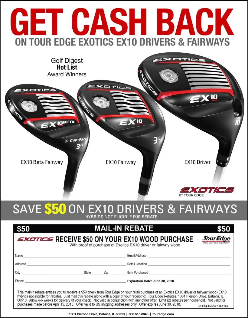 Tour Edge Golf Exotics EX10 Adjustable Driver 7 Tour Edge Golf Exotics EX10 Adjustable Driver - Image 7