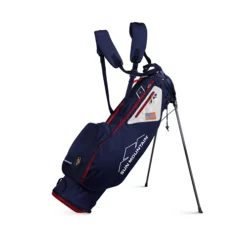 Sun Mountain Golf 2022 UltraLight 2.5+ 4-Way Stand Carry Bag -CLUBS Sales Store SM25Navy White Red