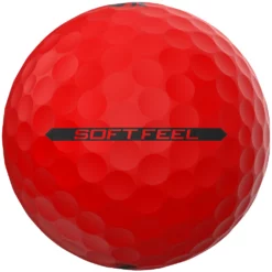 Cleveland Golf Srixon Soft Feel Brite Matte Color Golf Balls -CLUBS Sales Store SOFTFEEL13BRITERED SIDEMARK