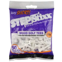 CaddiesShack STEPStixx Golf Tees - 1.375"
