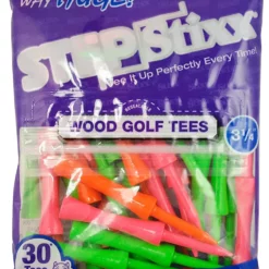 CaddiesShack STEPStixx Golf Tees - 3.25" -CLUBS Sales Store STEPStixx 3.25 CitrusMix
