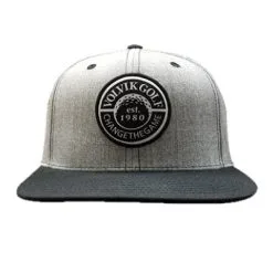 Volvik Golf VSB Snapback Hat / Cap -CLUBS Sales Store Snapback VSB 18 Grey Black 3