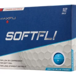 Golf Works Maxfli SoftFli Matte Finsih Golf Balls -CLUBS Sales Store SoftFli Matte Blue Box