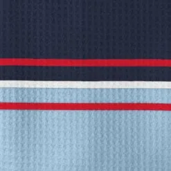 Sun Mountain Sonnenalp Mid-Stripe Golf Towel -CLUBS Sales Store Sonnenalp TOWELFROSTNAVYREDcopy