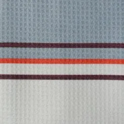 Sun Mountain Sonnenalp Mid-Stripe Golf Towel -CLUBS Sales Store Sonnenalp TOWELWHITECADETBRICKcopy