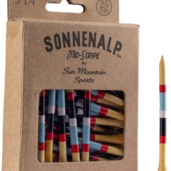 Sun Mountain Sonnenalp Mid-Stripe Golf Tees -CLUBS Sales Store Sonnenalp TeesFrost