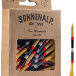 Sun Mountain Sonnenalp Mid-Stripe Golf Tees -CLUBS Sales Store Sonnenalp TeesGun