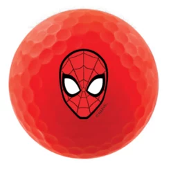 Volvik Marvel Vivid Marvel X Character Golf Balls -CLUBS Sales Store Spider Man Ball Red