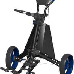 TGIB Spin It Golf Easy Drive 3-Wheel Push Cart -CLUBS Sales Store SpinItEasyDriver BlackBlue
