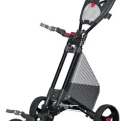 TGIB Spin It Golf GC Pro II Easy Fold 3-Wheel Push Cart