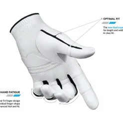 Bionic Golf Men's StableGrip 2.0 Glove - Gray 7 Bionic Golf Men's StableGrip 2.0 Glove - Gray -CLUBS Sales Store StableGrip2.0White3