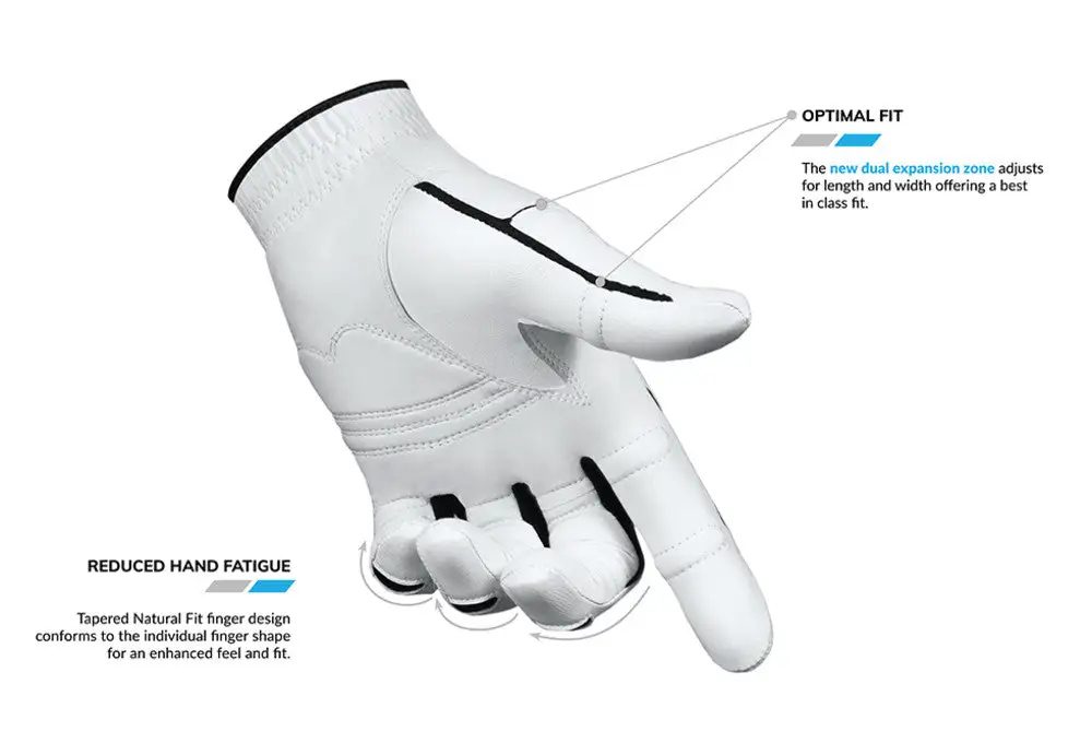 Bionic Golf Men's StableGrip 2.0 Glove - Gray 4 Bionic Golf Men's StableGrip 2.0 Glove - Gray - Image 4