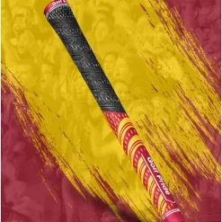 Golf Works Golf Pride MCC Teams Golf Grips - Standard 25 Golf Works Golf Pride MCC Teams Golf Grips - Standard -CLUBS Sales Store Standard DarkRedYellow