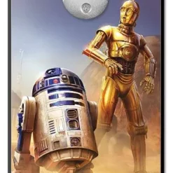 WinCraft Star Wars Bottle Opener 13" X 5" Wooden Signs -CLUBS Sales Store Star Wars bottle opener R2D2 ONE