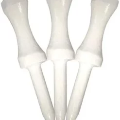 CaddiesShack Pride Sports Wood Golf Step-Tees 2.125 X 25 Count -CLUBS Sales Store Step Tees 2.125 White