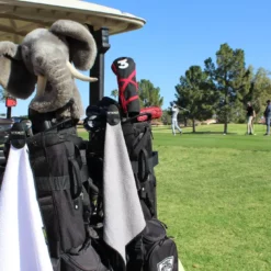 Wexford Monument Golf Stick It Magnetic Towels -CLUBS Sales Store Stick It Towel On Course