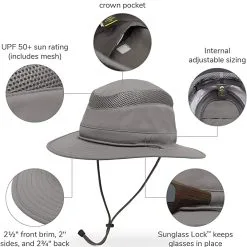 Sunday Afternoons Sunday Afternoon Charter Escape Hat -CLUBS Sales Store SundayAfternoonCharterEscapeCharcoal1