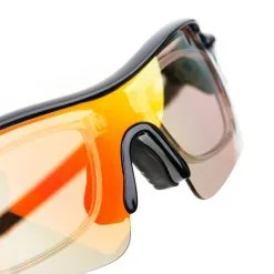 Hireko Tour Gear Gloss Black Interchangeable Sunglasses (with 5 Lense) -CLUBS Sales Store SunlgassesInterchangableLens 6