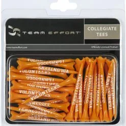 WinCraft Team Effort Collegiate Golf Tees 40 Pack -CLUBS Sales Store Tennesee Volunteers Tees