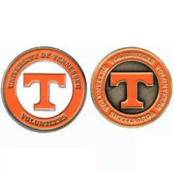 J&M NCAA Double Sided Collegiate Golf Ball Marker Coins -CLUBS Sales Store Tennessee