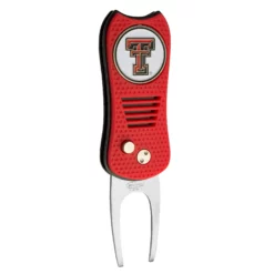 Team Golf Retractable Switchblade Switchfix Divot Tool Ball Marker - NCAA -CLUBS Sales Store TexasTech 04353468 6a01 4514 8487 2a6ecd3997b2