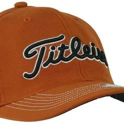 CaddiesShack Titleist NCAA Fitted Stretch Fit Golf Hat -CLUBS Sales Store Texas Stretch Fit