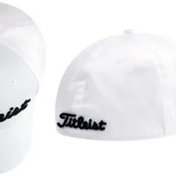 2nd Swing Titleist Performance Twill Golf Hat - White/Black -CLUBS Sales Store TitelistPerformanceTwill2017HatWhite 8495964 4