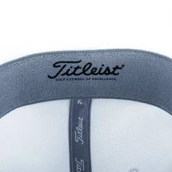 Hireko Titleist Golf Tour Elite Fitted Hat - White/Navy -CLUBS Sales Store TitleistTourEliteFittedCapWhiteNavy 4