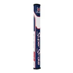 Hireko SuperStroke Traxion Flatso Putter Grips -CLUBS Sales Store TraxionFlatsoRedWhiteBlue