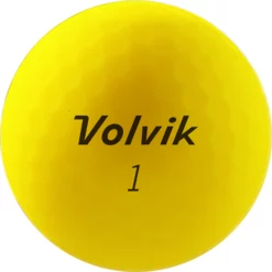 Volvik 2020 Vivid XT AMT Matte Finished Golf Balls -CLUBS Sales Store VIVID XT AMT YELLOW