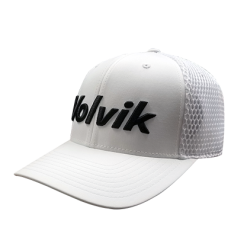Volvik Golf VTR Tour Snapback Hat / Cap -CLUBS Sales Store VTR 18 Tour Cap White