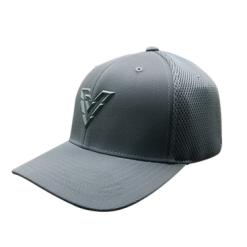 Volvik Golf VBM V Logo FlexFit Hat -CLUBS Sales Store V Logo FlexFit Grey 1