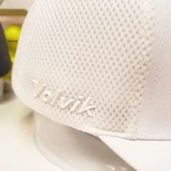 Volvik Golf VBM V Logo FlexFit Hat -CLUBS Sales Store V Logo FlexFit White 3