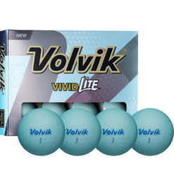 Volvik Vivid Lite Matte Finish Golf Balls - Sale! -CLUBS Sales Store Vivid Lite Blue