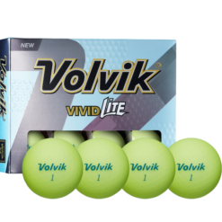 Volvik Vivid Lite Matte Finish Golf Balls - Sale! -CLUBS Sales Store Vivid Lite Yellow