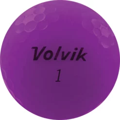 Volvik Vivid Matte Finish Golf Balls - Dozen -CLUBS Sales Store Vivid Purple