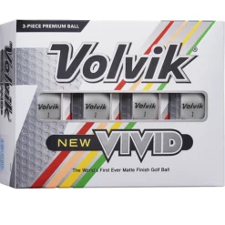 Volvik Vivid Matte Finish Golf Balls - Dozen -CLUBS Sales Store Vivid W