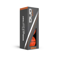 Wilson Staff Duo Soft 2.5 Golf Balls -CLUBS Sales Store WG2006104 6 Duo Soft Orange Ball 3Ball Sleeve