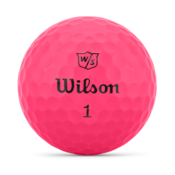 Wilson Staff Duo Soft 2.5 Golf Balls -CLUBS Sales Store WG2006105 3 Duo Soft BallStamp Pink