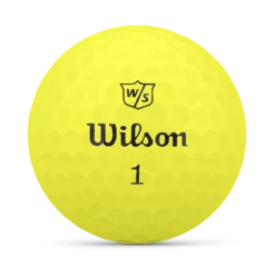 Wilson Staff Duo Soft 2.5 Golf Balls -CLUBS Sales Store WG2006120 3 Duo Soft BallStamp Yellow