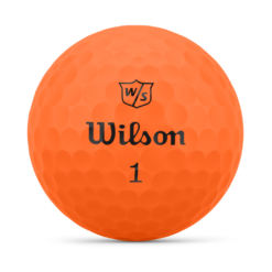Wilson Staff Duo Soft 2.5 Golf Balls -CLUBS Sales Store WG2006122 3 Duo Soft BallStamp Orange