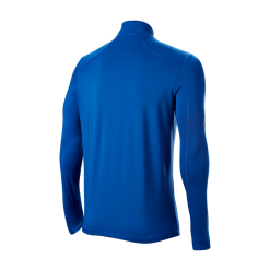 Wilson Staff Men's Thermal Tech Pullover -CLUBS Sales Store WGA700501 1 Mens Performance Thermal Tech Sodalite Blue Deep Black Back
