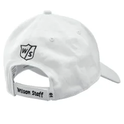 Wilson Staff Relaxed Golf Cap - Assorted Colors -CLUBS Sales Store WGH5900WH WS Tour Relaxed Cap White Back