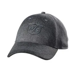 Wilson Staff One Touch Golf Hats -CLUBS Sales Store WGH594DGY WS One Touch Charcoal DarkGrey Front